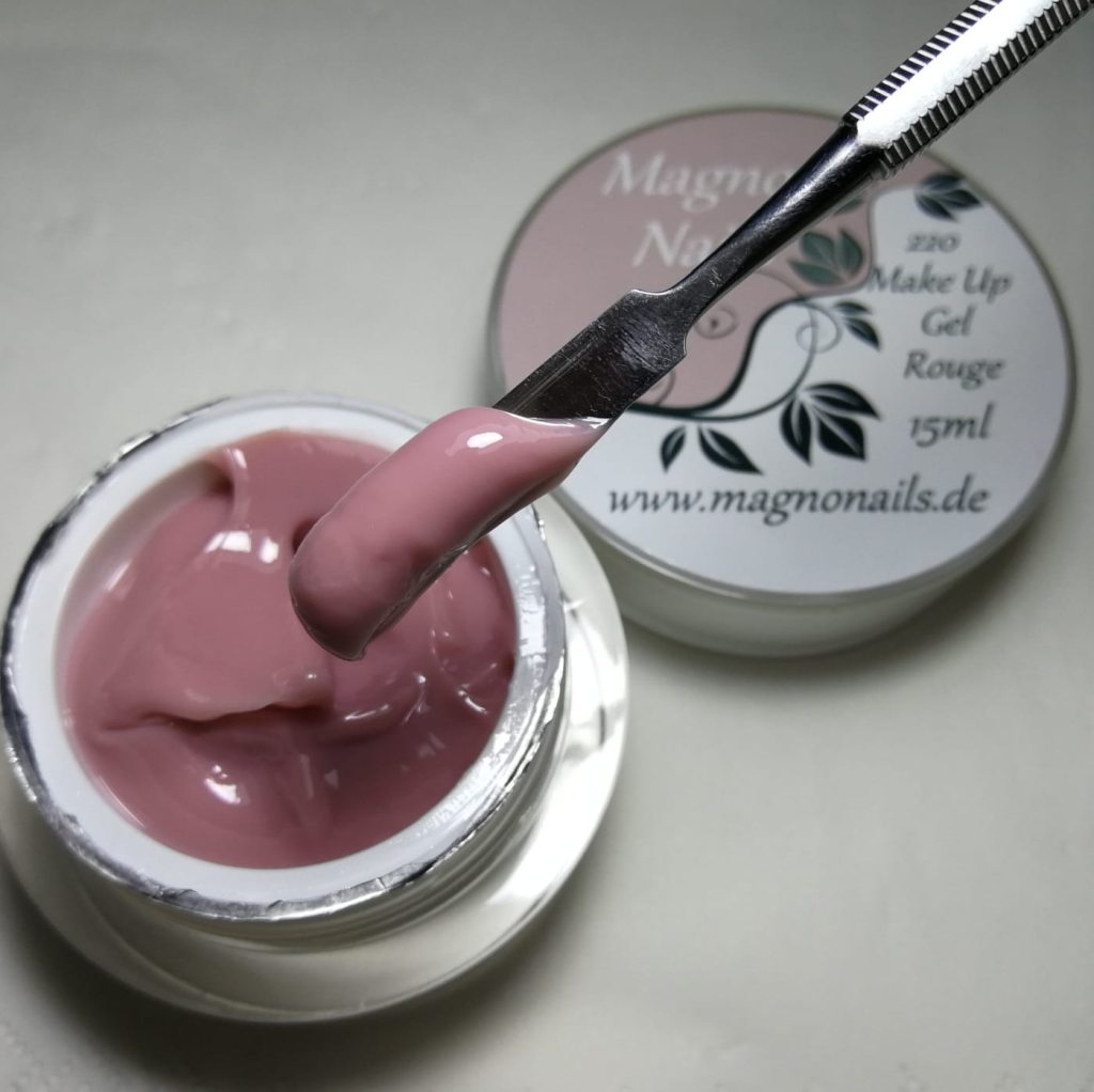 UV Gel - 220 - Aufbau Make Up Gel - Rouge